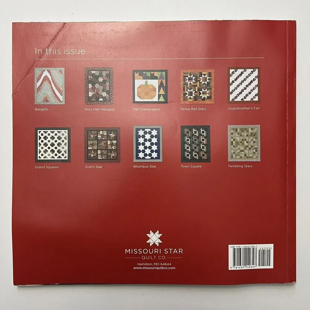 Missouri Star Block Quilt Pattern Book Special Holiday 2018 Vol 5 Issue 4